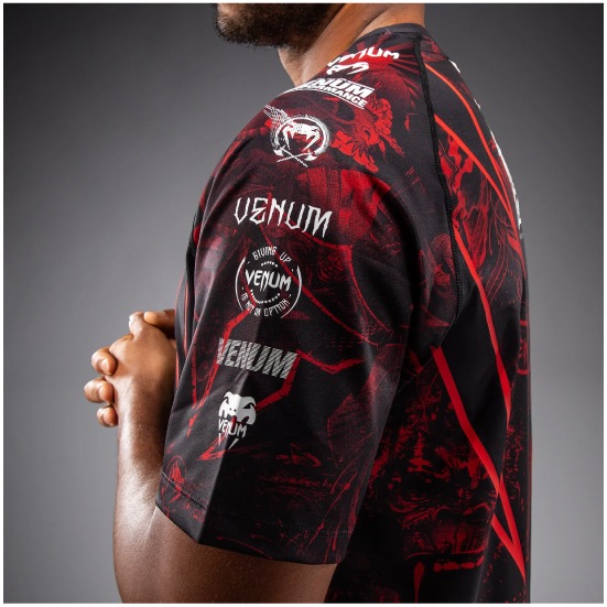 VENUM ヴェナム 20th Anniversary ドライテックTシャツ - ブラック/レッド ベナム VENUM-06101-100