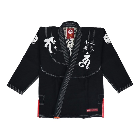 ブルテリア BULL TERRIER 柔術衣 Sazen RPC 黒 bj010102bk | BULL