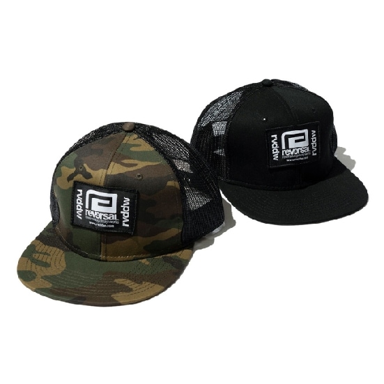 リバーサル reversal HEAD GEAR PATCH MESH CAP