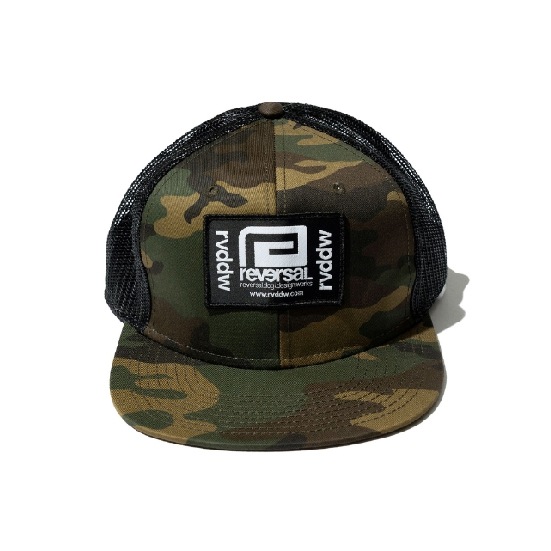 リバーサル reversal HEAD GEAR PATCH MESH CAP