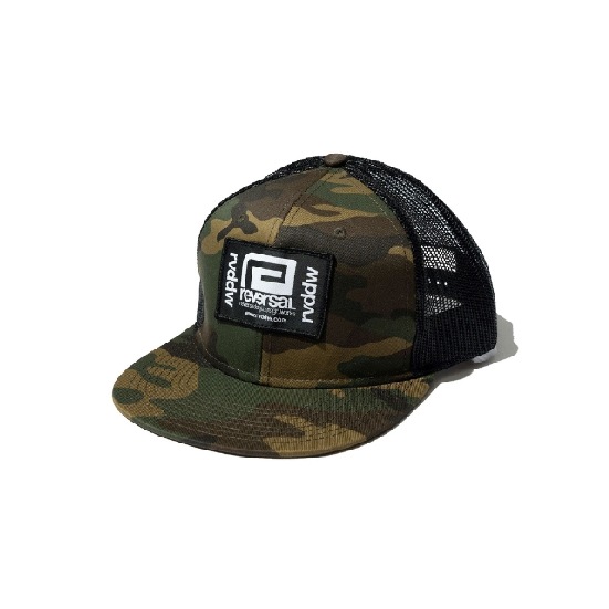 リバーサル reversal HEAD GEAR PATCH MESH CAP