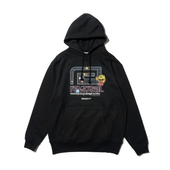リバーサル reversal PACMAN NEON TUBE BIG MARK HOODIE | reversal