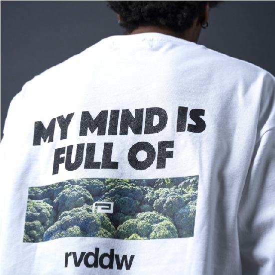 リバーサル reversal MY MIND IS FULL OF COTTON TEE