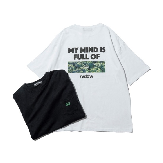 リバーサル reversal MY MIND IS FULL OF COTTON TEE