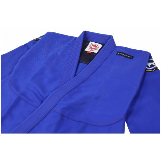 ブルテリア bjk-127 BULL TERRIER 柔術衣 BasicR2 青
