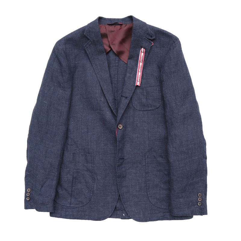Candidum SOLBIATI LINEN 3B JACKET 三つボタン段返りジャケット