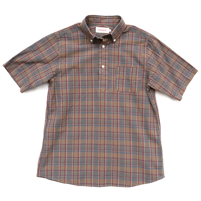 2023SS　美品　スティアンコル　麻100%　RE-MAKE POLO H SOUTIENCOL/スティアンコル RE MAKE POLO-H ベルギーリネン
