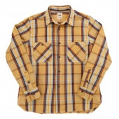 FOB FACTORY HEAVY NEL WORK SHIRT F3453