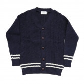 JAMES CHARLOTTE CRICKET CABLE V CARDIGAN