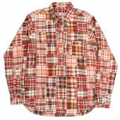 ץ륪С WORKERS/ Patchwork Pull Over BD Shirt