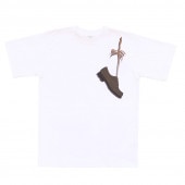 WORKERS/  3PLY SHOE PRINT TEE REGULAR FIT 쥮顼եå