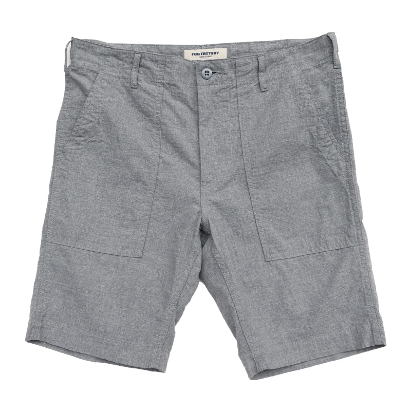 FOB FACTORY ベイカーショーツ FOB FACTORY RIP-STOP BAKER SHORTS リップストップベイカー