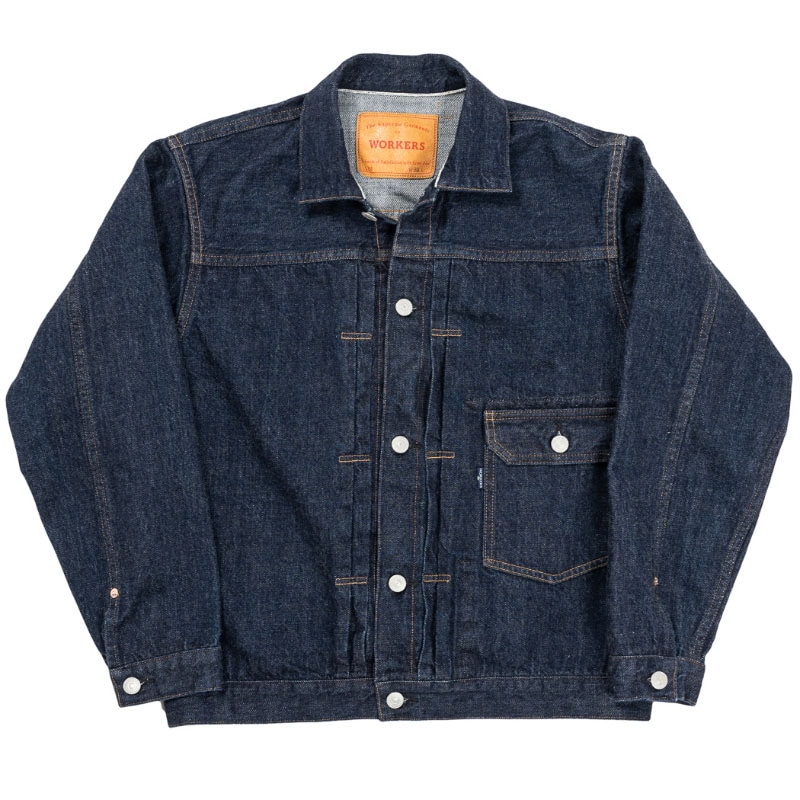 WORKERS 13.75oz Right Hand Indigo Denim Jacket 1st Model/ワーカーズ Gジャンの通販｜Freeport  上野御徒町店