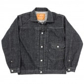 WORKERS 13.75oz Right Hand BLACK Denim Jacket 1st Model/������� G�����