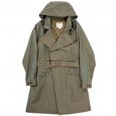 WORKERS/ Moto Coat Cotton Gabardine