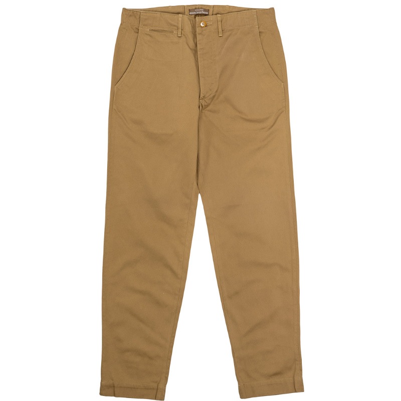 【美品】Workers/Officer Trousers Slim Chino WORKERS/ワーカーズ Officer Trousers Slim, Type 2, Greige Chino