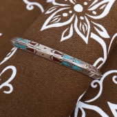 Indian Jewelry navajo ��Ray B Triangle Bangle