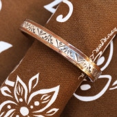 Indian Jewelry navajo ��Wylie secatero Combination Bangle