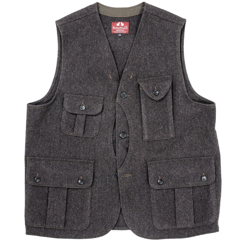 WORKERS/ワーカーズ W&G Vest HerringboneTweedの通販｜Freeport 上野