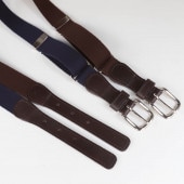 BLUE WATER Adjustable Ribbon Belt solid