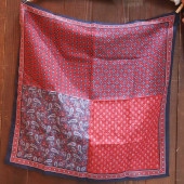 Vincenzo Miozza(�����󥻥�ĥ����ߥ��åĥ�)COTTON LINEN SCARF