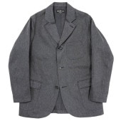 WORKERS/������� Lounge Jacket, w/Sleeve Lining, Cotton Serge Grey