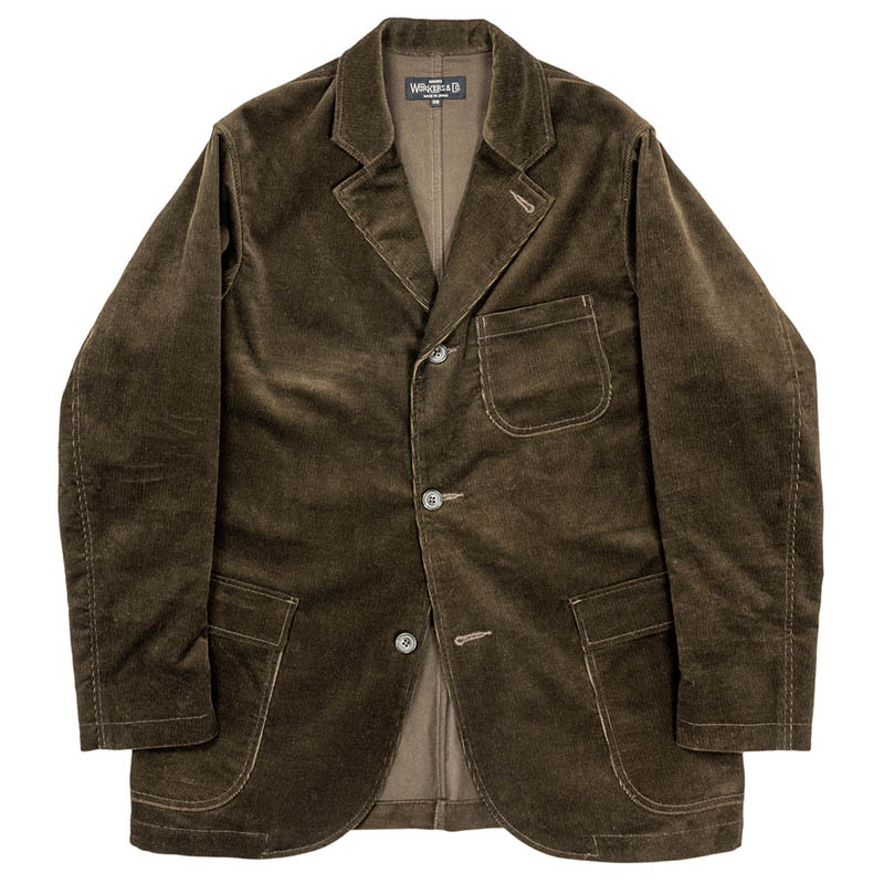 workers ワーカーズ　work jacket ワーカーズ WORKERS K&T H ゴートスキンスポーツジャケット