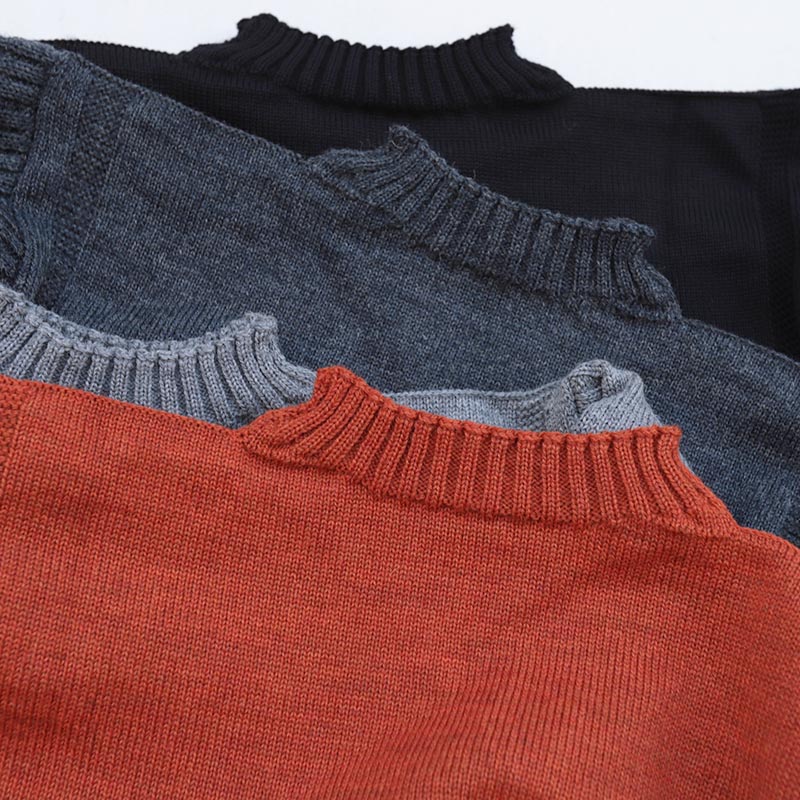 Guernsey Woollens タートルネック ウールセーター サイズS Guernsey Woollens タートルネック ウールセーター サイズS Guernsey