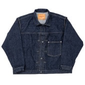 WORKERS/�������  SIZE46 Lot 806XH, Denim Jacket, Buckle TBack