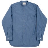 WORKERS/ Band Collar Shirt Broadcloth