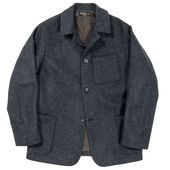WORKERS Jacket, Heavy Flannel, Charcoal