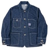 WORKERS/�������SUPER BIG CAT Railroad Jacket, 10 oz Indigo Denim