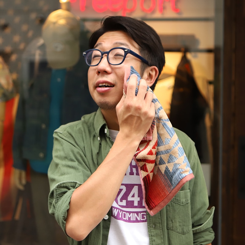 PENDLETON(�ڥ�ɥ�ȥ�) ICONIC JACQUARD TOWEL �ϥ�ɥ�����