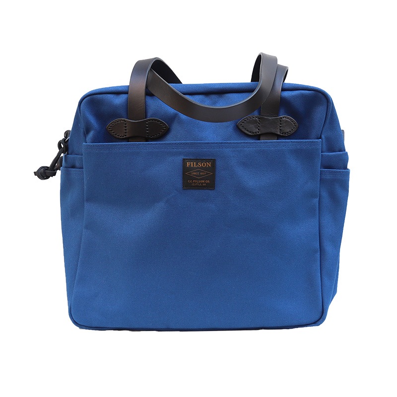 FILSON/�ե��륽�� TOTEBAG WITH ZIPPER BLUE