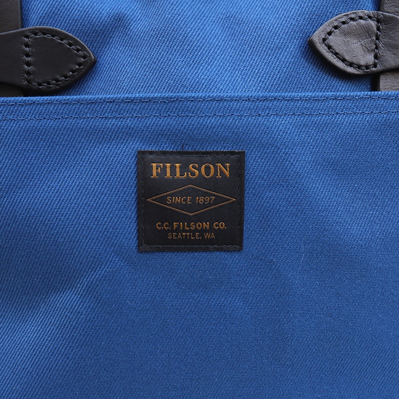 FILSON/�ե��륽�� TOTEBAG WITH ZIPPER BLUE