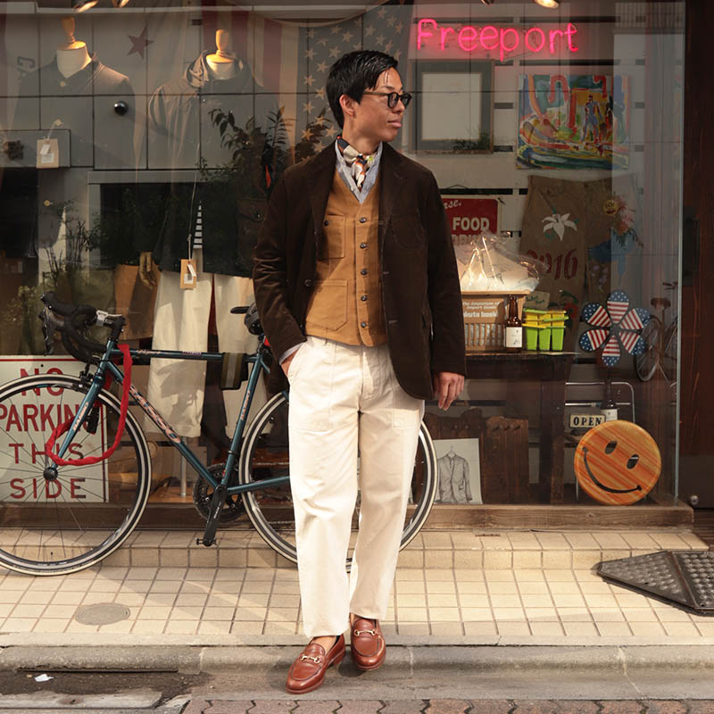 SOUTIENCOL /ƥ󥳥 MOLESKIN WORK VEST 132003