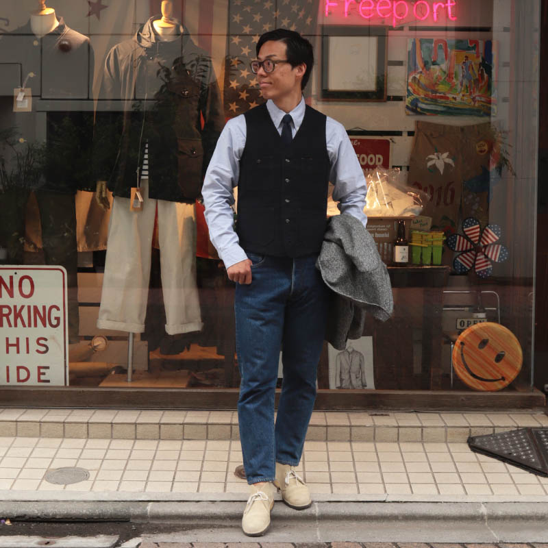 SOUTIENCOL /ƥ󥳥 MOLESKIN WORK VEST 132003