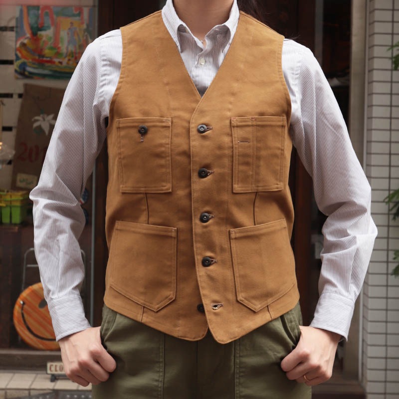 SOUTIENCOL /ƥ󥳥 MOLESKIN WORK VEST 132003