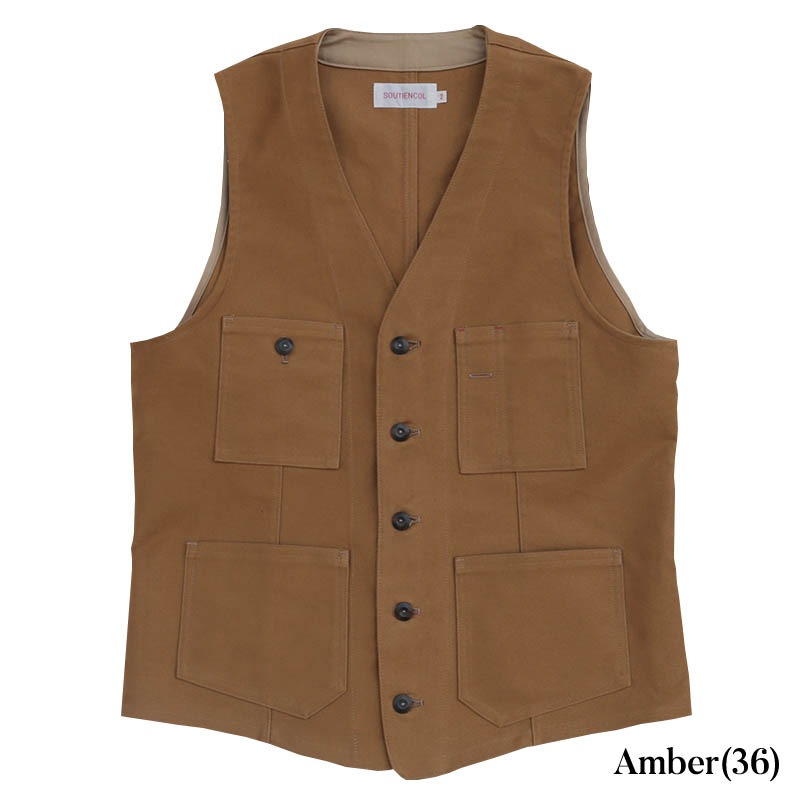 SOUTIENCOL /ƥ󥳥 MOLESKIN WORK VEST 132003