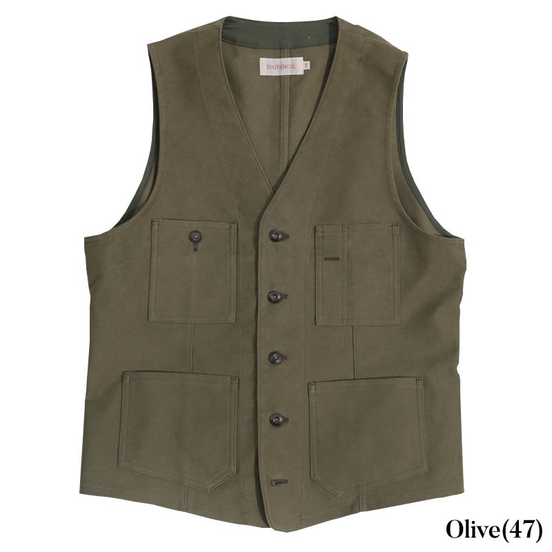SOUTIENCOL /ƥ󥳥 MOLESKIN WORK VEST 132003