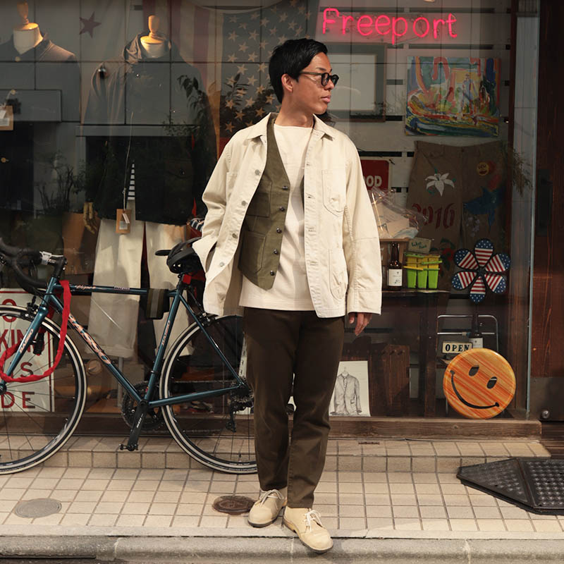 SOUTIENCOL /ƥ󥳥 MOLESKIN WORK VEST 132003