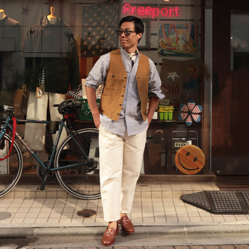 SOUTIENCOL /ƥ󥳥 MOLESKIN WORK VEST 132003