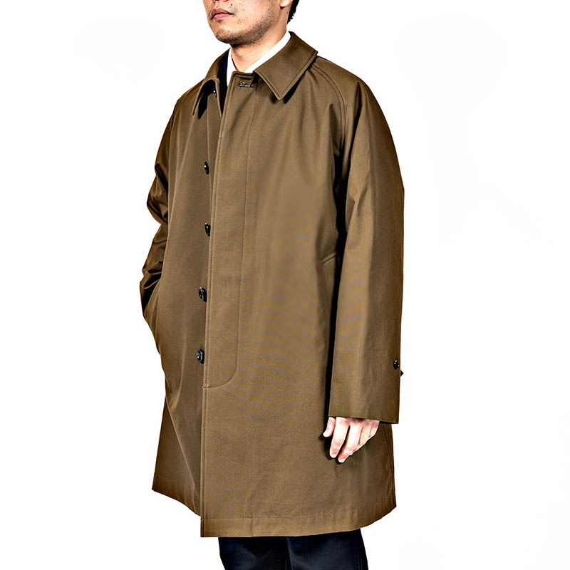 WORKERS Bal Collar Coat, Ventile, Khaki