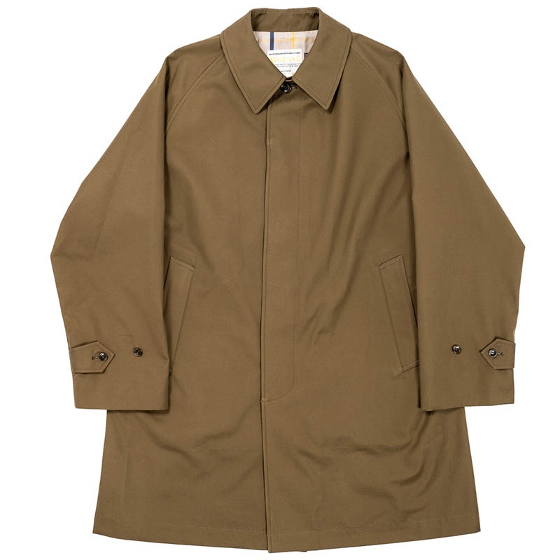 WORKERS Bal Collar Coat, Ventile, Khaki