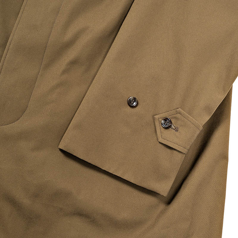 WORKERS Bal Collar Coat, Ventile, Khaki