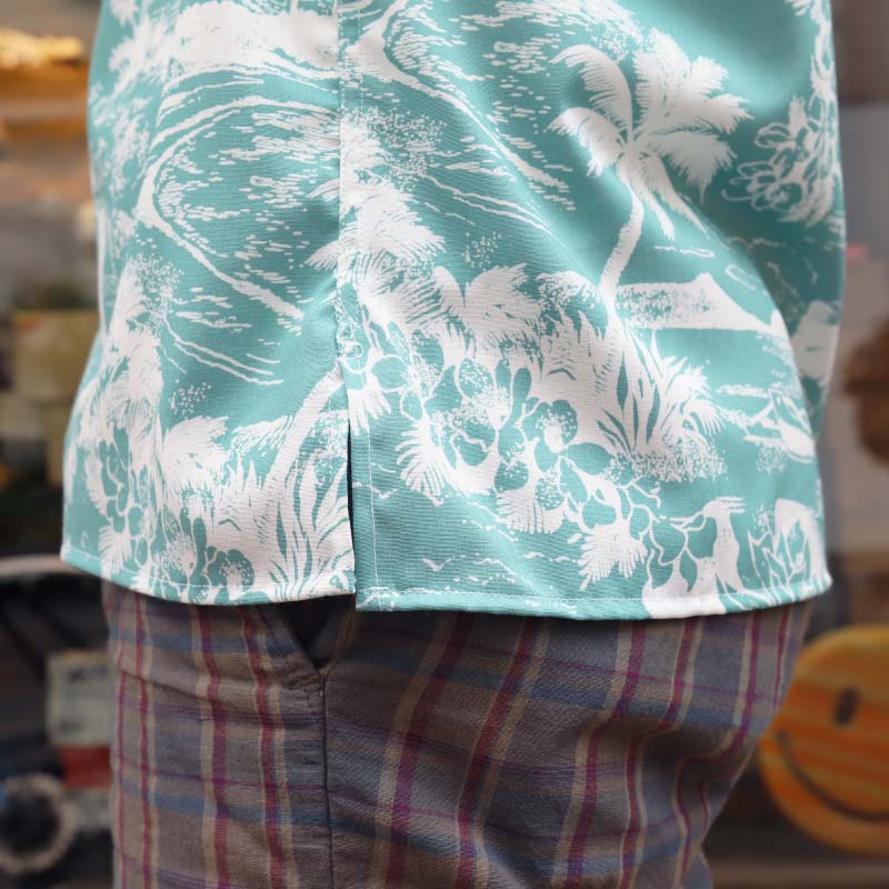 GITMAN VINTAGE/���åȥޥ������ơ��� Open Collar Shirt