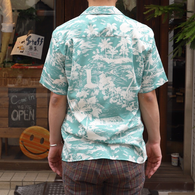 GITMAN VINTAGE/���åȥޥ������ơ��� Open Collar Shirt