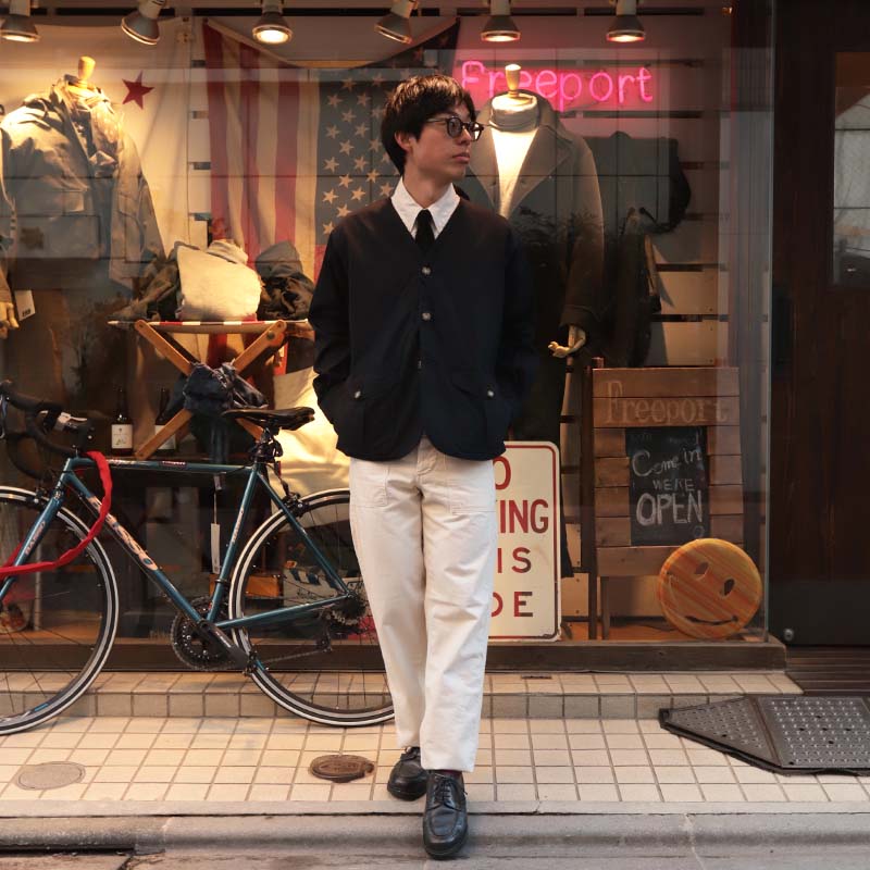 WOKERS/���������V Neck Cruiser Jacket