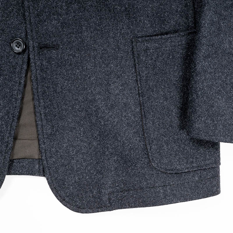 WORKERS Jacket, Heavy Flannel, Charcoal