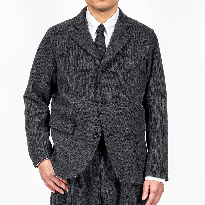 WORKERS/���������Lounge Jacket, Wool Cotton Tweed